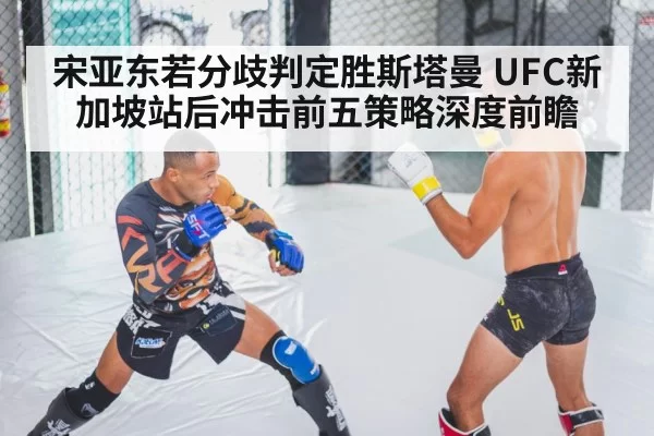 MMA fighter training